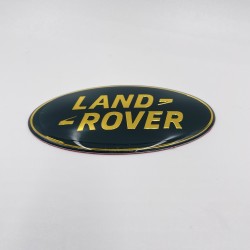 LAND ROVER RANGE ROVER 03-06 GRILLE BADGE BLACK ON SILVER - GENUINE DAG500160