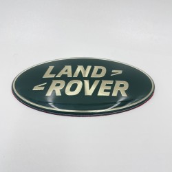 LAND ROVER RANGE ROVER 03-06 GRILLE BADGE BLACK ON SILVER - GENUINE DAG500160