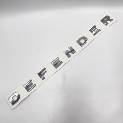 LR DEFENDER -16 FRONT CHROME LETTERS HOOD BADGE FT-LRE032C