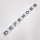LR DEFENDER -16 FRONT GREY LETTERS HOOD BADGE FT-LRE031G