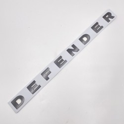 LR DEFENDER -16 FRONT GREY LETTERS HOOD BADGE FT-LRE031G