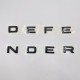 LR DEFENDER 20-22 FRONT CARBON LETTERS HOOD BADGE FT-LRE044