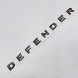 LR DEFENDER -16 FRONT CARBON LETTERS HOOD BADGE FT-LRE031A