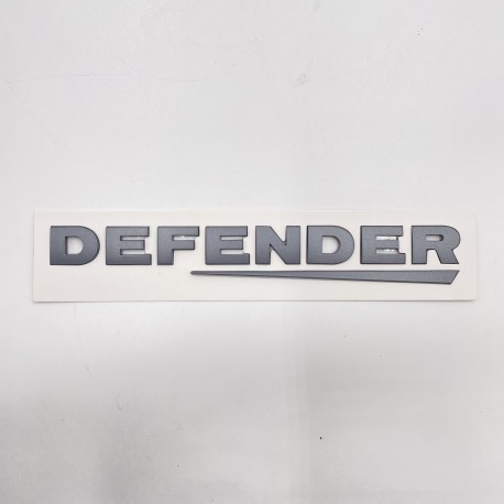 LR DEFENDER Rear Gray Trunk Emblem Badge FT-LRE035
