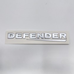 LR DEFENDER Rear Silver Trunk Emblem Badge FT-LRE034