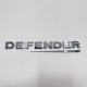 LR DEFENDER Rear Chrome Trunk Emblem Badge FT-LRE035A