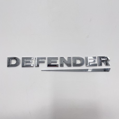 LR DEFENDER Rear Chrome Trunk Emblem Badge FT-LRE035A