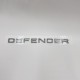 LR DEFENDER 20-22 REAR CHROME LETTERS BADGE FT-LRE049
