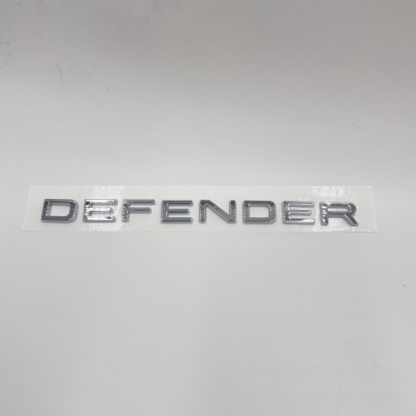 LR DEFENDER 20-22 REAR CHROME LETTERS BADGE FT-LRE049