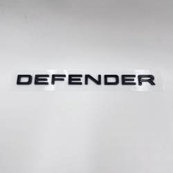 LR DEFENDER 20-22 REAR GLOSS BLACK LETTERS BADGE FT-LRE047
