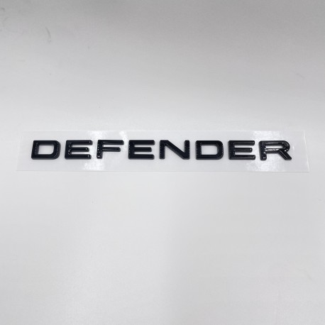 LR DEFENDER 20-22 REAR GLOSS BLACK LETTERS BADGE FT-LRE047