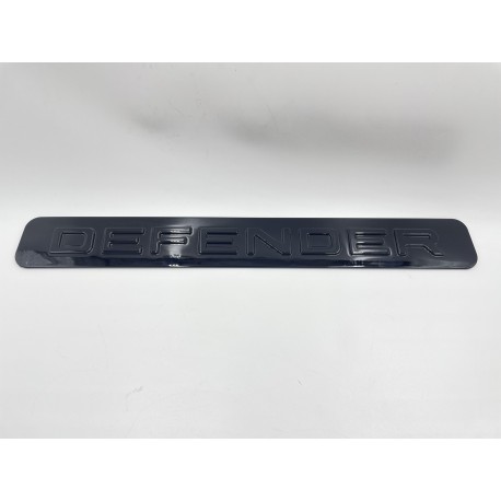 LR DEFENDER GLOSS BLACK EMBLEM BADGE 485x60mm FT-LREDEF