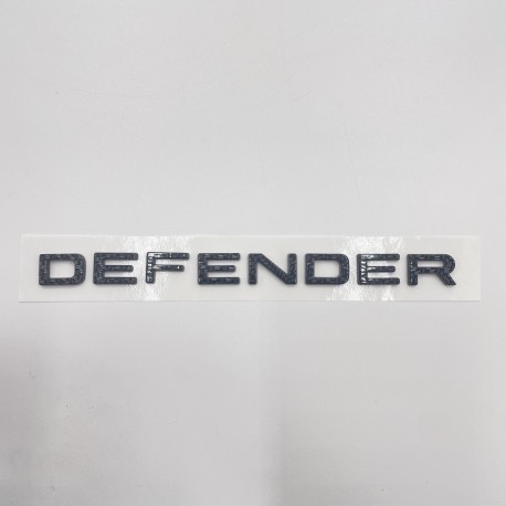 LR DEFENDER 20-22 REAR CARBON LETTERS BADGE FT-LRE051