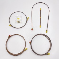 LR SERIES II(88) 1958-1969 BRAKE PIPES LHD DA7428