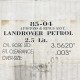 LR DEFENDER 85- 2.5Petrol SET Of Pistons & Rings Over-Size .030" BR2654 / RTC473430