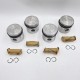 LR DEFENDER 85- 2.5Petrol SET Of Pistons & Rings Over-Size .030" BR2654 / RTC473430