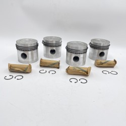 LR DEFENDER 85- 2.5Petrol SET Of Pistons & Rings Over-Size .030" BR2654 / RTC473430