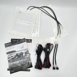 LR SERIES DEFENDER -16 Seat Heater Pair Kit (Wires,Switch,Relay) EXT010-2