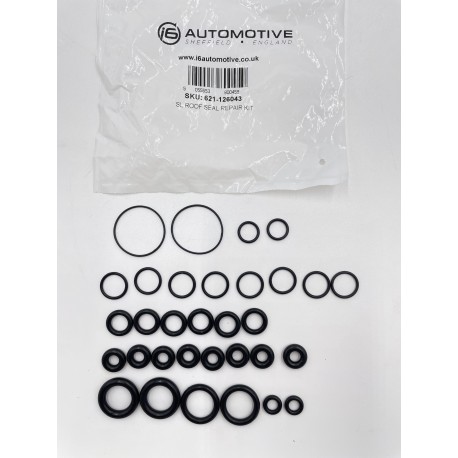 Mercedes Benz 500SL 300SL SL280 SL600 Hydraulic Roof Cylinder Rebuild Kit R129