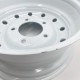 16'' x 6.5 Heavy Duty Wolf Steel Wheel Part ANR4583W scratched N1 !
