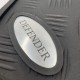 LR DEFENDER -07 Front Rubber Mat Set VPLDS0674AF One emblem cracked !
