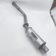 LR DEFENDER 90' Rear Silencer Pipe Petrol & NA Diesel LR087 / NTC1799