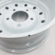 16'' x 6.5 Heavy Duty Wolf Steel Wheel Part ANR4583W scratched back side N2 !