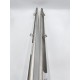 LR DEFENDER 90' ALUMINUM 3mm PAIR OUTER SILL RAIL SET YRM182
