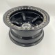 LR Defender /Discovery I /RR Classic Real Beadlock Wheels 16x8 Gloss Black N3 Scratched
