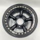LR Defender /Discovery I /RR Classic Real Beadlock Wheels 16x8 Gloss Black N4 Scratched