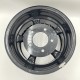LR Defender /Discovery I /RR Classic Real Beadlock Wheels 16x8 Gloss Black N4 Scratched