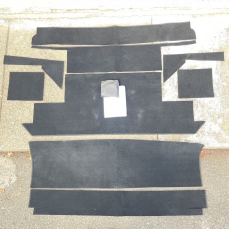 LR DEFENDER 110" Crew Cab 2nd Row Premium Carpet Set EXT021-25