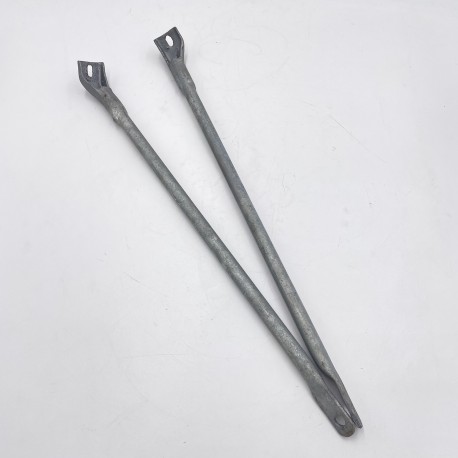 LR DEFENDER up to 200TDi HDG Slam Panel PAIR Bracer Arm Non AC YRM159B