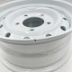 16'' x 6.5 Heavy Duty Wolf Steel Wheel Part ANR4583W scratched back side N3 !