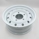 16'' x 6.5 Heavy Duty Wolf Steel Wheel Part ANR4583W scratched N10 !
