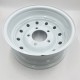 16'' x 6.5 Heavy Duty Wolf Steel Wheel Part ANR4583W scratched N12 !