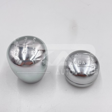 LR DEFENDER TD5 MACHINED ALLOY GEAR KNOB SET R380 GEARBOX JM-99961ALS DA5500
