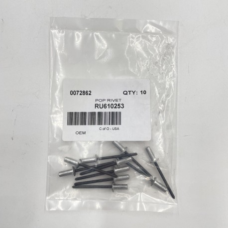 LR Rivets D4mm Part RU610253 SET X10