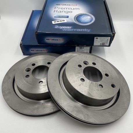 LR DISCOVERY III IV RR SPORT L320 Rear Vented Brake Disc SET LR189034