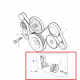 LR DEFENDER DISCOVERY II Fan Belt Bracket and Idler ERR6949