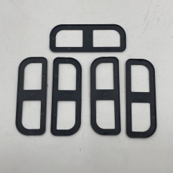 LR SERIES DEFENDER Door Hinge Washer Plastic Shim Front & Rear BHC710010 Set X5