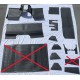 LR DEFENDER R380 RHD Barrier Mat Black SET UK009-29 Not a full kit !!!