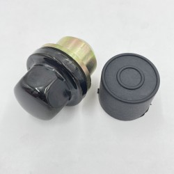 LR DEFENDER DISCOVERY RR Classic Satin Black Wheel Nuts RRD500560B