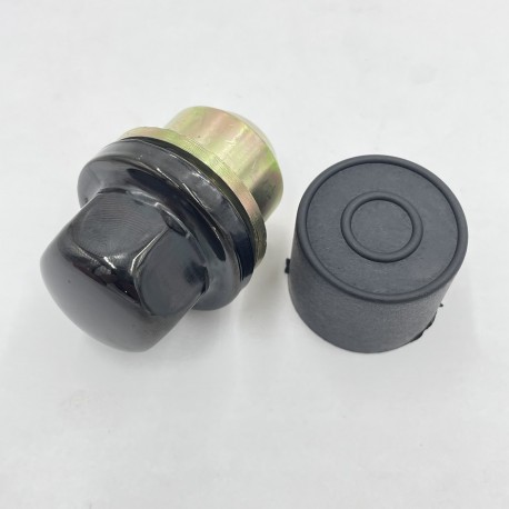 LR DEFENDER DISCOVERY RR Classic Satin Black Wheel Nuts RRD500560B
