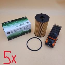 LR DISCOVERY III IV RR L320 JAGUAR 2.7 TDV6 Oil Filter 1311289R SET X5
