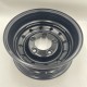 SET OF 4 16'' x 6.5 ET:20 Heavy Duty Wolf Steel Wheel Black Part ANR4583