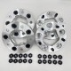 LR DEFENDER -16 DISCOVERY RRC Hub Centric Wheel Spacers+nuts 30mm TF301 SET of 4