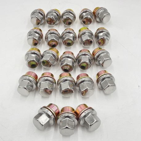 RRC / Disco 1 / Def 90/110/130 1987-1995 WHEEL NUT WITH WASHER - Part RRD500560 Set of 20