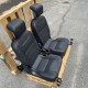 LR DEFENDER PUMA Leather 3rd-Row Tumble-Down Seats Set LRI33040 Some Scratches !