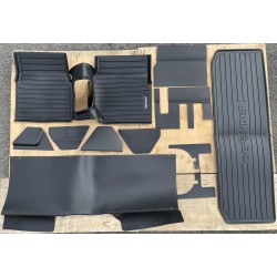 LR DEFENDER R380 RHD Barrier Mat Black SET UK009-29